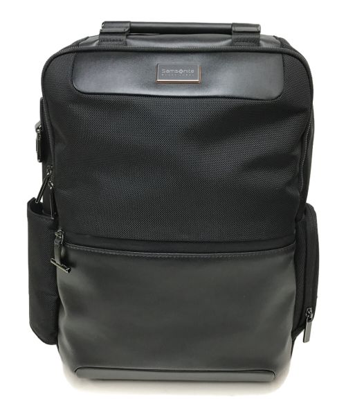 Samsonite BLACK LABEL（サムソナイトブラックレーベル）Samsonite BLACK LABEL (サムソナイトブラックレーベル) シグネチャーバックパック ブラックの古着・服飾アイテム