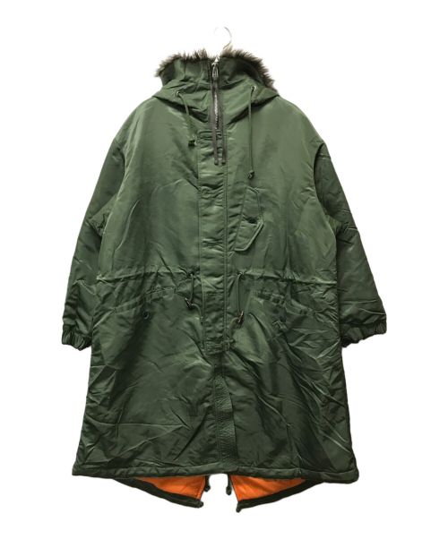 s'yte（サイト）s'yte (サイト) オーバーサイズモッズコート カーキ サイズ:SIZE 3の古着・服飾アイテム