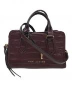 MARC JACOBSマークジェイコブス）の古着「Croc Drifter Small Satchel」｜ブラウン