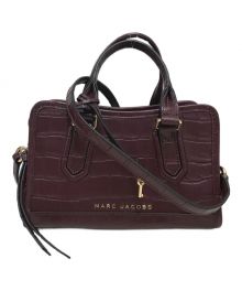 MARC JACOBS（マークジェイコブス）の古着「Croc Drifter Small Satchel」｜ブラウン