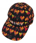 VERSACEヴェルサーチ）の古着「Printed Baseball Cap」｜ブラック