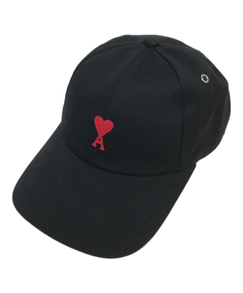 AMI PARIS（アミ パリ）AMI PARIS (アミ パリ) Heart Logo Ball Cap ブラック サイズ:表記なしの古着・服飾アイテム