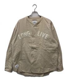 WTAPS（ダブルタップス）の古着「LEAGUE LS フランネルシャツ」｜ベージュ