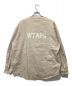 WTAPS (ダブルタップス) LEAGUE LS フランネルシャツ ベージュ サイズ:l：18000円