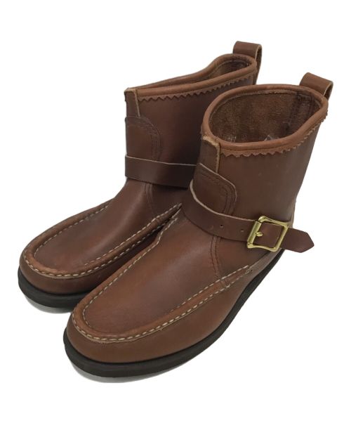 RUSSELL MOCCASIN（ラッセルモカシン）RUSSELL MOCCASIN (ラッセルモカシン) ノックアバウトブーツ ブラウン サイズ:表記なしの古着・服飾アイテム