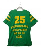 GUCCIグッチ）の古着「25 Eschatology Tシャツ」｜グリーン