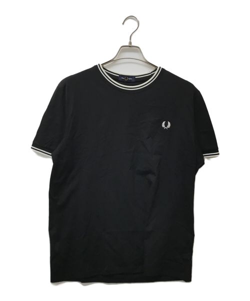 FRED PERRY（フレッドペリー）FRED PERRY (フレッドペリー) Twin Tipped T-Shirt ブラック サイズ:L 未使用品の古着・服飾アイテム