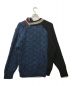 KOLOR (カラー) WOOL CABLE V-NECK KNIT ネイビー サイズ:1：30000円