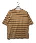 KAPTAIN SUNSHINE（キャプテンサンシャイン）の古着「Hard Twisted Border Jersey S S Tee」｜ベージュ