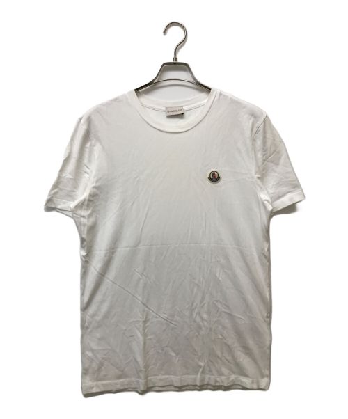 MONCLER（モンクレール）MONCLER (モンクレール) MAGLIA T-SHIRT ホワイト サイズ:Ｍの古着・服飾アイテム