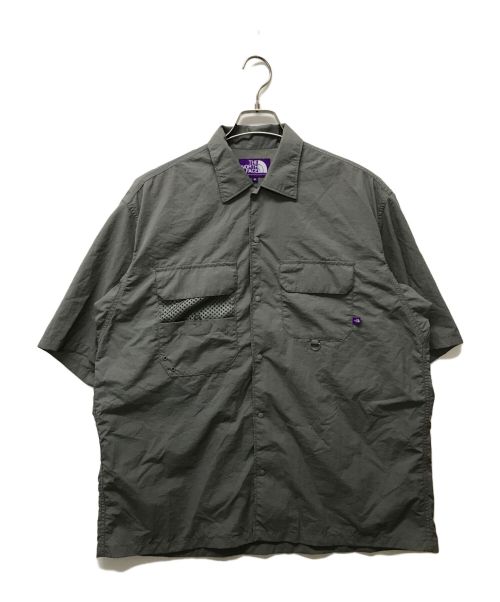 THE NORTHFACE PURPLELABEL（ザ・ノースフェイス パープルレーベル）THE NORTHFACE PURPLELABEL (ザ・ノースフェイス パープルレーベル) Field H/S Shirt グレー サイズ:SIZE Mの古着・服飾アイテム