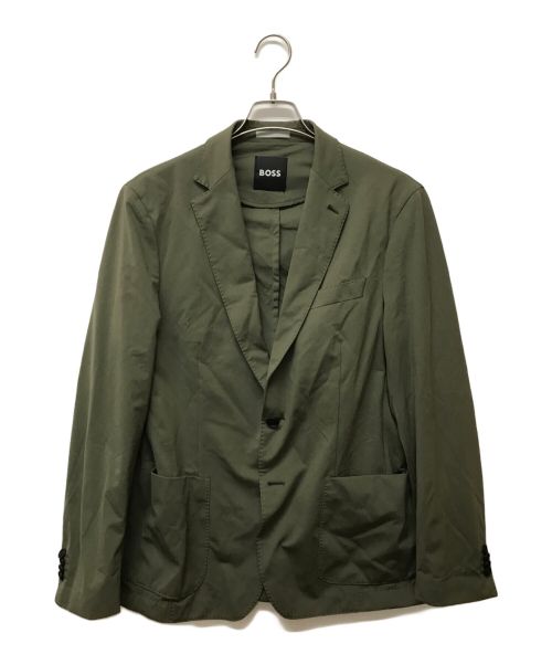 BOSS（ボス）BOSS (ボス) ストレッチ2Bテーラードジャケット オリーブ サイズ:SIZE 48の古着・服飾アイテム