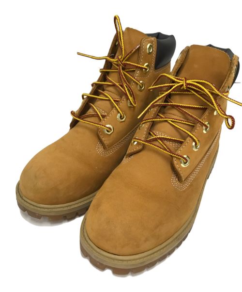 Timberland（ティンバーランド）Timberland (ティンバーランド) 6ホールブーツ ベージュ サイズ:SIZE 22.5cmの古着・服飾アイテム