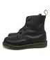 Dr.Martens (ドクターマーチン) パスカル フロントジップブーツ ブラック サイズ:SIZE US 8：5000円