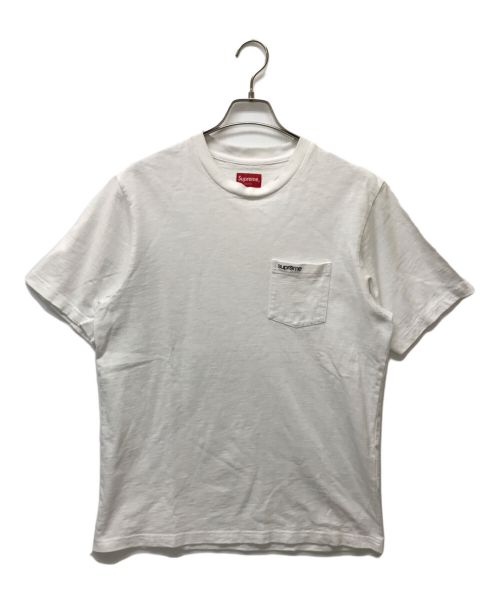 SUPREME（シュプリーム）Supreme (シュプリーム) 21FW S/S Pocket Tee ホワイト サイズ:SIZE Mの古着・服飾アイテム