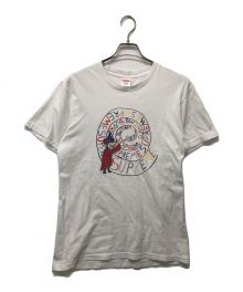 SUPREME（シュプリーム）の古着「17SS Joe Roberts Swirl Tee」｜ホワイト