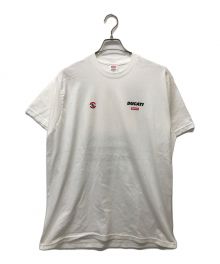 SUPREME（シュプリーム）の古着「24SS Ducati Logos Tee」｜ホワイト