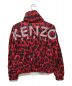 KENZO (ケンゾー) バックロゴプリントレオパードブルゾン レッド サイズ:SIZE XS：13000円