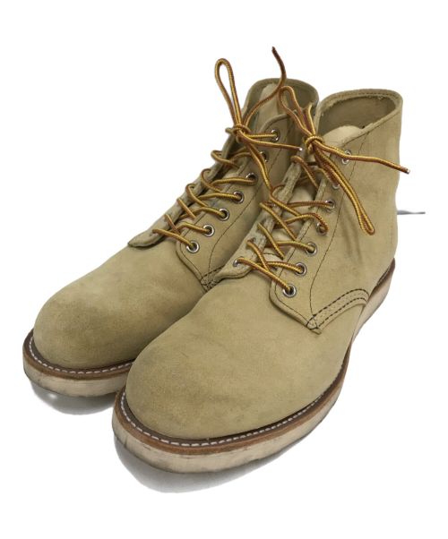 RED WING（レッドウィング）RED WING (レッドウィング) 6-inch Classic Round ベージュ サイズ:SIZE 9.5Eの古着・服飾アイテム