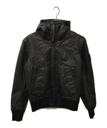 STONE ISLAND（ストーンアイランド）の古着「13AW Mussola Gommata Hooded Jacket」｜ブラック