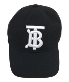 BURBERRY LONDON（バーバリーロンドン）の古着「TB Logo Baseball Cap」｜ブラック