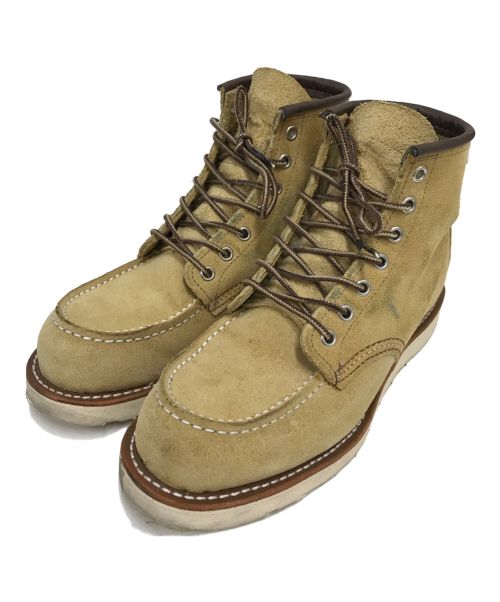 RED WING（レッドウィング）RED WING (レッドウィング) 6-inch Classic Moc ベージュ サイズ:SIZE 7.5Dの古着・服飾アイテム