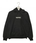 SUPREMEシュプリーム）の古着「ボックスロゴパーカー」｜ブラック