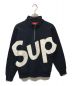 SUPREME（シュプリーム）の古着「Half Zip Pullover」｜ネイビー