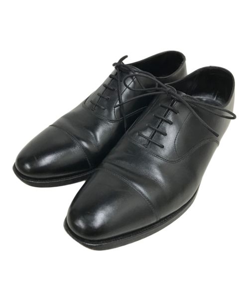 Crockett & Jones（クロケット＆ジョーンズ）Crockett & Jones (クロケット＆ジョーンズ) KENT カーフ ストレートチップシューズ ブラック サイズ:SIZE 7Eの古着・服飾アイテム