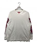 SUPREMEシュプリーム）の古着「23AW Racing Intarsia L/S Top」｜ホワイト