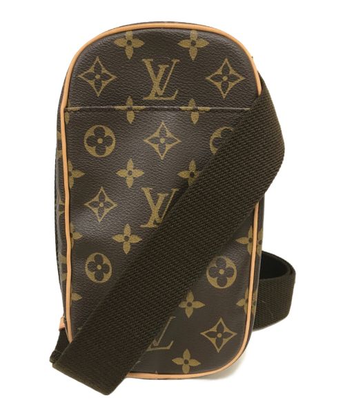 LOUIS VUITTON（ルイ ヴィトン）LOUIS VUITTON (ルイ ヴィトン) ポシェットガンジュ ブラウンの古着・服飾アイテム