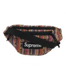 SUPREME（シュプリーム）の古着「ウーブンストライプ/ウエストバッグ」｜マルチカラー