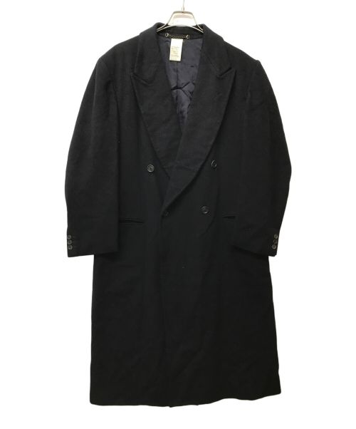 GIORGIO ARMANI（ジョルジョアルマーニ）GIORGIO ARMANI (ジョルジョアルマーニ) 90sカシミヤコート ブラック サイズ:SIZE 48の古着・服飾アイテム