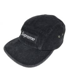 SUPREME（シュプリーム）の古着「CORDUROY POCKET CAMP CAP」｜ネイビー