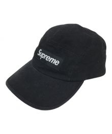 SUPREME（シュプリーム）の古着「Washed Canvas Camp Cap」｜ブラック