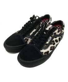 VANS×SUPREME（バンズ×シュプリーム）の古着「Leopard Old Skool」｜ブラック