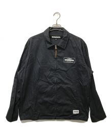 NEIGHBORHOOD（ネイバーフッド）の古着「ZIP WORK JACKET」｜ブラック