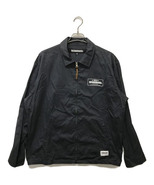 NEIGHBORHOOD（ネイバーフッド）NEIGHBORHOOD (ネイバーフッド) ZIP WORK JACKET ブラック サイズ:SIZE Lの古着・服飾アイテム