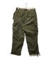 and wander (アンドワンダー) oversized cargo pants オリーブ サイズ:SIZE XL：15000円