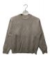 AURALEE（オーラリー）の古着「SUPER FINE WOOL RIB KNIT BIG P/O」｜ベージュ