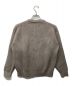 AURALEE (オーラリー) SUPER FINE WOOL RIB KNIT BIG P/O ベージュ サイズ:SIZE 0：10000円