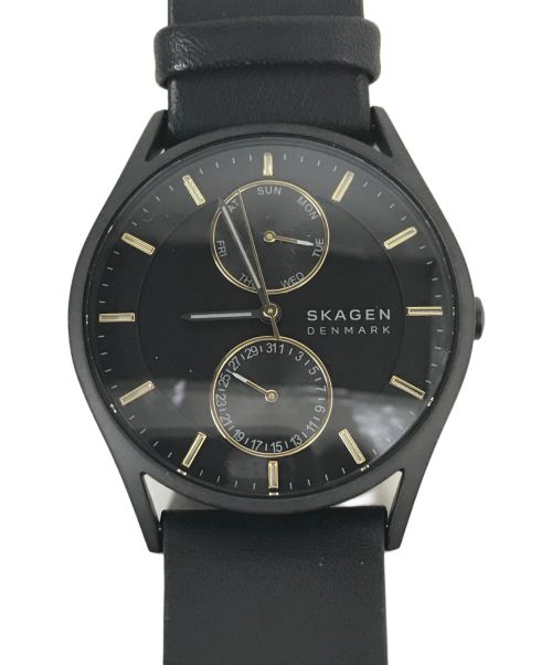 SKAGEN（スカーゲン）SKAGEN (スカーゲン) HOLST マルチファンクション ブラックの古着・服飾アイテム