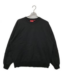 SUPREME（シュプリーム）の古着「22SS Tonal Applique Crewneck」｜ブラック