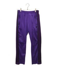 Needles×BEAMS（ニードルズ×ビームス）の古着「別注 NARROW MESH TRACKPANTS」｜パープル