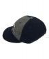 RRL (ダブルアールエル) 1930s Wool Ball Cap ネイビー×グレー サイズ:SIZE ONE：15000円