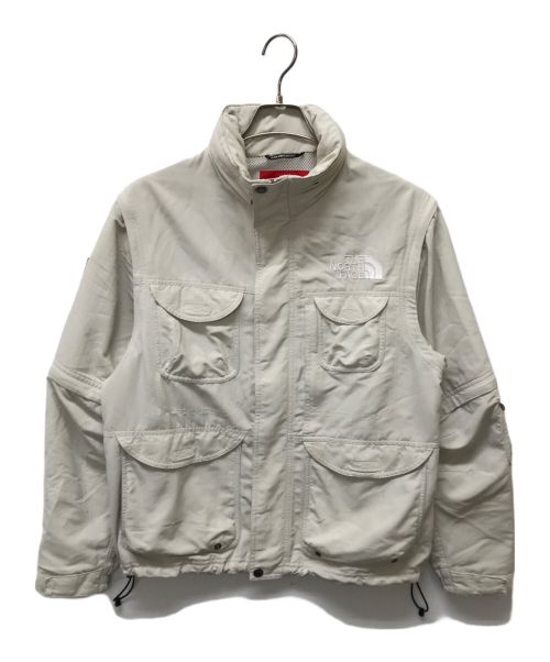 THE NORTH FACE（ザ ノース フェイス）THE NORTH FACE (ザ ノース フェイス) Supreme (シュプリーム) Trekking Convertible Jacket グレー サイズ:Sの古着・服飾アイテム