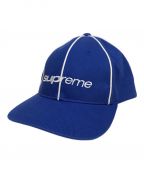 SUPREMEシュプリーム）の古着「Piping 6-Panel」｜ブルー