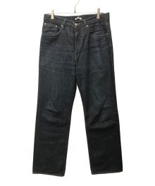 AURALEE（オーラリー）の古着「HARD TWIST DENIM 5P PANTS」｜インディゴ