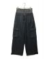 AMERI（アメリ）の古着「DENIM LIKE CORSET WORK PANTS」｜ネイビー