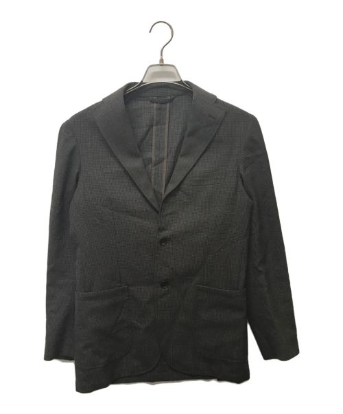 RING JACKET（リングジャケット）RING JACKET (リングジャケット) 段返り3Bテーラードジャケット ブラウン サイズ:46の古着・服飾アイテム